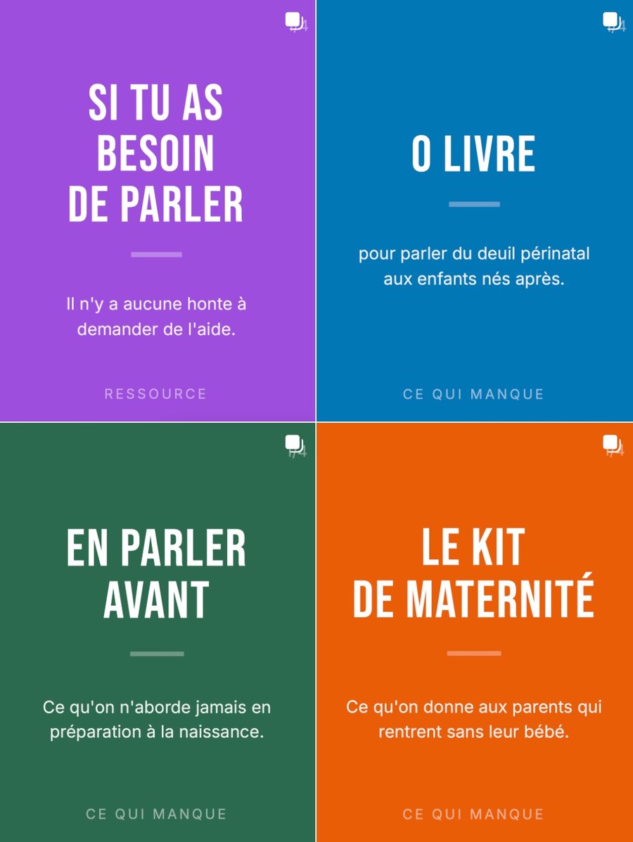 La cartographie du deuil périnatal sur le compte Instagram mon.grand.frere.etoile