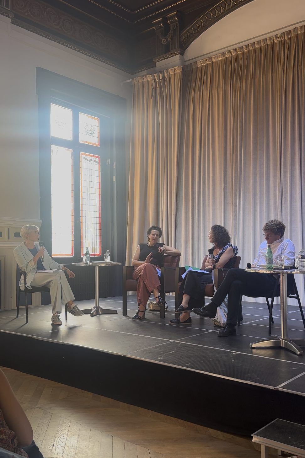 Les intervenants de la table ronde, Mairie de Paris Centre